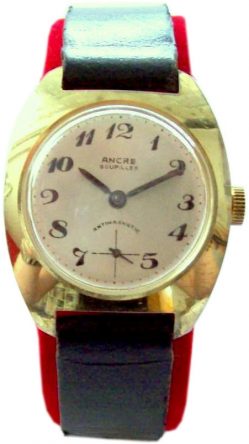 Ancre Goupilles Herrenuhr kleine Sekunde Stiftanker classic mechanic gents watch