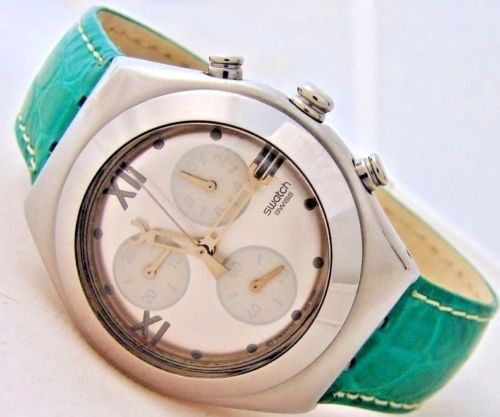 Swatch Irony Chrono Medium unisex Chronograph vintage swatch swiss made watch