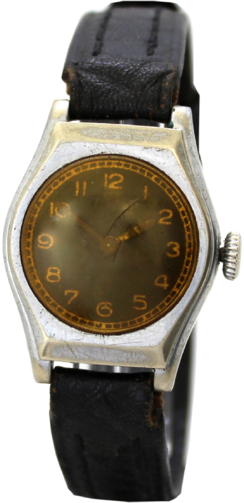 unsignierte mechanische Handaufzug Herrenuhr mechanical mens watch Uhr um 1930