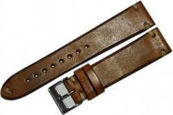 Uhrenarmband Pferd Uhrenband braun watch strap vintage horse leather brown 20mm