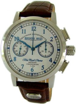 Riedenschild Germany Herrenuhr Handaufzug Schaltradchronograph Lederband braun
