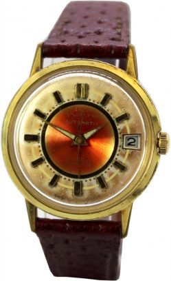 Nefina Automatic Herrenuhr mechanisch Datum 30 Steine vintage Uhr