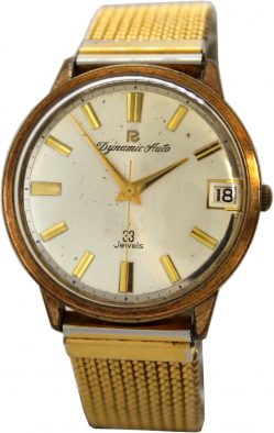 R Dynamic Auto mechanische vintage Herrenuhr 33 Jewels Datum Automatic Calendar 57109