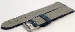 Uhrenarmband aus Ananas - Blattfasern vegan blau 18mm,20mm und 22mm lieferbar