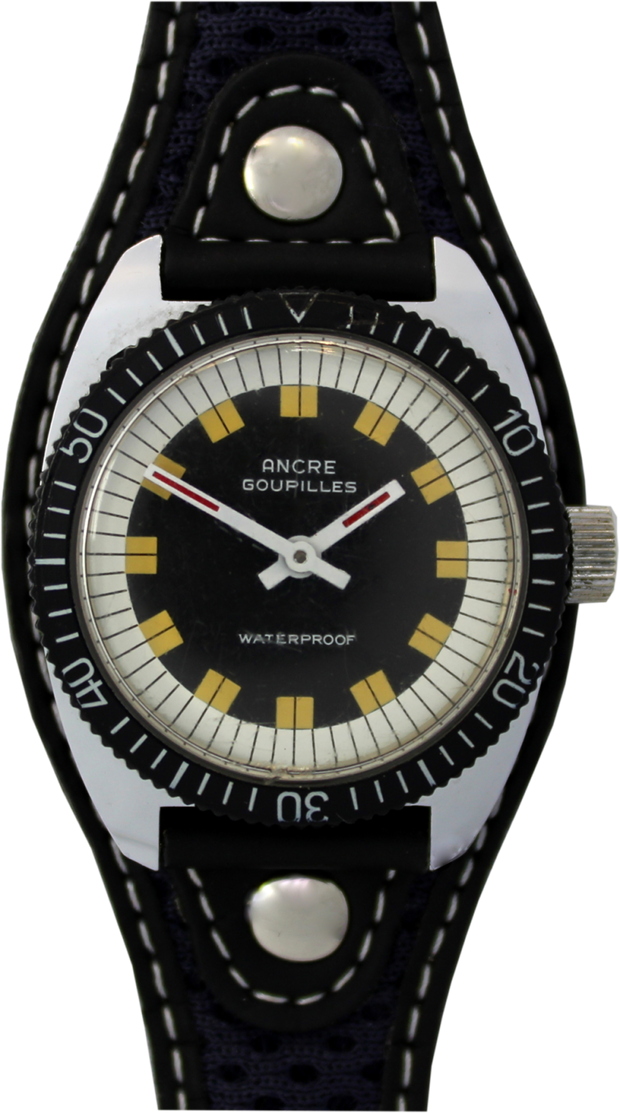 Ancre Goupilles kleine Handaufzug Uhr mit Drehlünette 31mm