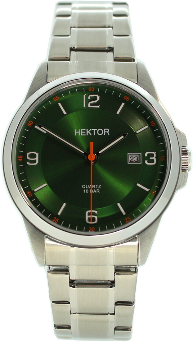 Hektor-green-spirit-gruen-orange-Datum-Metall-liporis-watch-green-spirit-