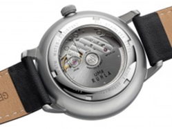 UMR RUHLA Herrenuhr Automatic schwarz Lederband Gangreserve 10atm 42mm